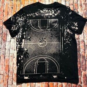 Nike Black Graphic Short Sleeve Tee